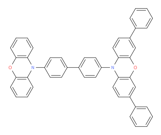 10-(4'-(10H-phenoxazin-10-yl)-[1,1'-biphenyl]-4-yl)-3,7-diphenyl-10H-phenoxazine