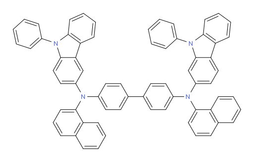 N4,N4'-di(naphthalen-1-yl)-N4-(9-phenyl-9H-carbazol-2-yl)-N4'-(9-phenyl-9H-carbazol-3-yl)-[1,1'-biphenyl]-4,4'-diamine