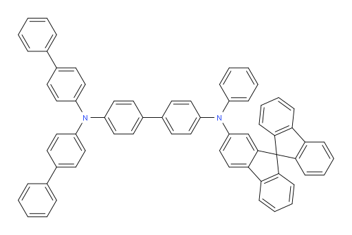 N4-(9,9'-spirobi[fluoren]-7-yl)-N4',N4'-di([1,1'-biphenyl]-4-yl)-N4-phenyl-[1,1'-biphenyl]-4,4'-diamine