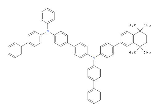 N4,N4'-di([1,1'-biphenyl]-4-yl)-N4-phenyl-N4'-(4-(5,5,8,8-tetramethyl-5,6,7,8-tetrahydronaphthalen-2-yl)phenyl)-[1,1'-biphenyl]-4,4'-diamine