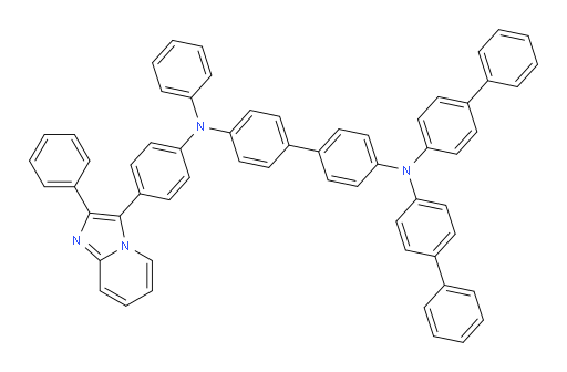 N4,N4-di([1,1'-biphenyl]-4-yl)-N4'-phenyl-N4'-(4-(2-phenylimidazo[1,2-a]pyridin-3-yl)phenyl)-[1,1'-biphenyl]-4,4'-diamine