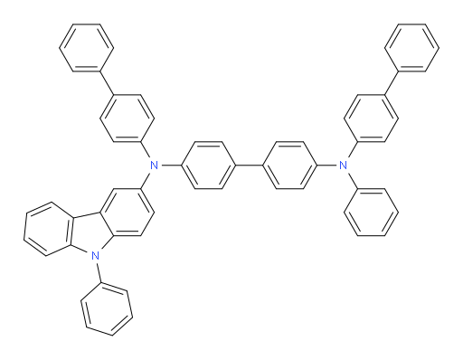 N4,N4'-di([1,1'-biphenyl]-4-yl)-N4-phenyl-N4'-(9-phenyl-9H-carbazol-3-yl)-[1,1'-biphenyl]-4,4'-diamine