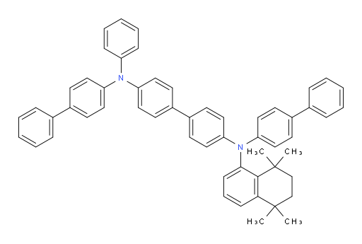 N4,N4'-di([1,1'-biphenyl]-4-yl)-N4-phenyl-N4'-(5,5,8,8-tetramethyl-5,6,7,8-tetrahydronaphthalen-1-yl)-[1,1'-biphenyl]-4,4'-diamine