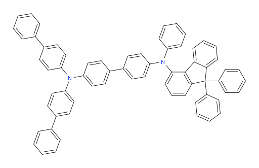 N4,N4-di([1,1'-biphenyl]-4-yl)-N4'-(9,9-diphenyl-9H-fluoren-4-yl)-N4'-phenyl-[1,1'-biphenyl]-4,4'-diamine