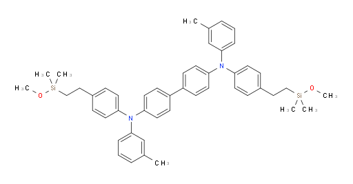 N4,N4'-bis(4-(2-(methoxydimethylsilyl)ethyl)phenyl)-N4,N4'-di-m-tolyl-[1,1'-biphenyl]-4,4'-diamine
