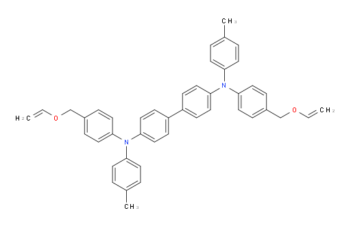 N4,N4'-di-p-tolyl-N4,N4'-bis(4-((vinyloxy)methyl)phenyl)-[1,1'-biphenyl]-4,4'-diamine