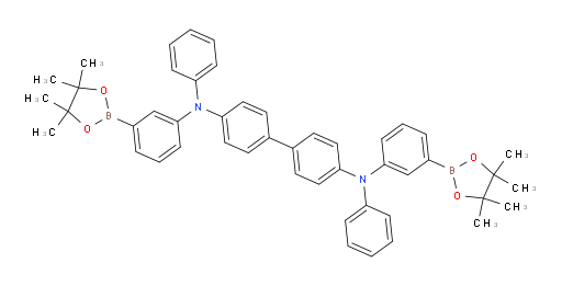 N4,N4'-diphenyl-N4,N4'-bis(3-(4,4,5,5-tetramethyl-1,3,2-dioxaborolan-2-yl)phenyl)-[1,1'-biphenyl]-4,4'-diamine