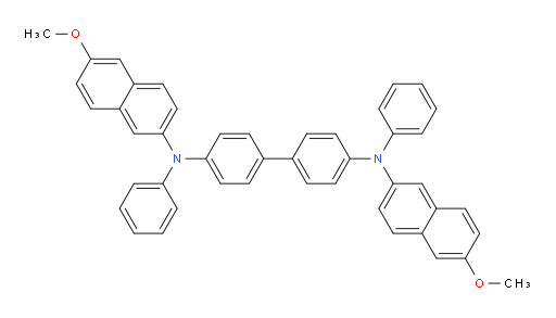 N4,N4'-bis(6-methoxynaphthalen-2-yl)-N4,N4'-diphenyl-[1,1'-biphenyl]-4,4'-diamine