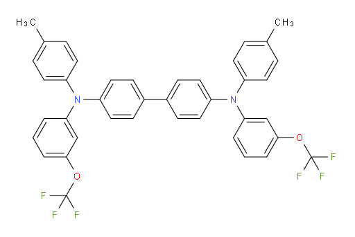 N4,N4'-di-p-tolyl-N4,N4'-bis(3-(trifluoromethoxy)phenyl)-[1,1'-biphenyl]-4,4'-diamine