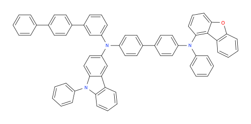 N4-([1,1':4',1''-terphenyl]-3-yl)-N4'-(dibenzo[b,d]furan-1-yl)-N4'-phenyl-N4-(9-phenyl-9H-carbazol-3-yl)-[1,1'-biphenyl]-4,4'-diamine