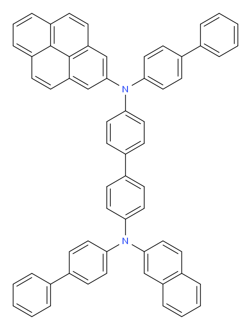 N4,N4'-di([1,1'-biphenyl]-4-yl)-N4-(naphthalen-2-yl)-N4'-(pyren-2-yl)-[1,1'-biphenyl]-4,4'-diamine