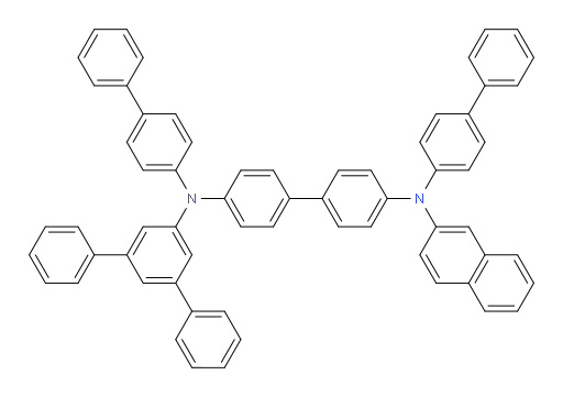 N4,N4'-di([1,1'-biphenyl]-4-yl)-N4-([1,1':3',1''-terphenyl]-5'-yl)-N4'-(naphthalen-2-yl)-[1,1'-biphenyl]-4,4'-diamine