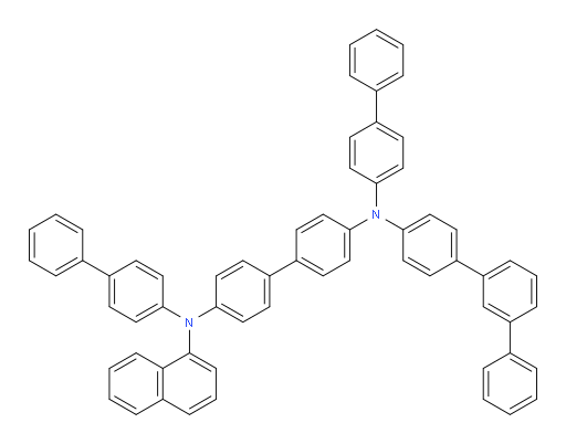 N4,N4'-di([1,1'-biphenyl]-4-yl)-N4-([1,1':3',1''-terphenyl]-4-yl)-N4'-(naphthalen-1-yl)-[1,1'-biphenyl]-4,4'-diamine