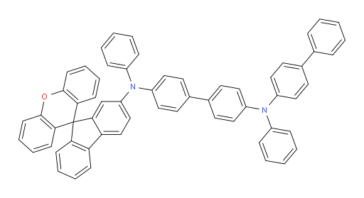 N4-([1,1'-biphenyl]-4-yl)-N4,N4'-diphenyl-N4'-(spiro[fluorene-9,9'-xanthen]-2-yl)-[1,1'-biphenyl]-4,4'-diamine