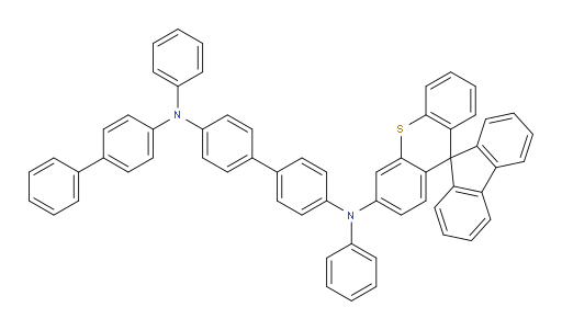 N4-([1,1'-biphenyl]-4-yl)-N4,N4'-diphenyl-N4'-(spiro[fluorene-9,9'-thioxanthen]-3'-yl)-[1,1'-biphenyl]-4,4'-diamine
