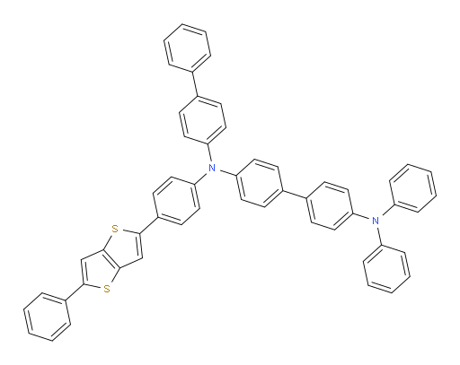 N4-([1,1'-biphenyl]-4-yl)-N4',N4'-diphenyl-N4-(4-(5-phenylthieno[3,2-b]thiophen-2-yl)phenyl)-[1,1'-biphenyl]-4,4'-diamine
