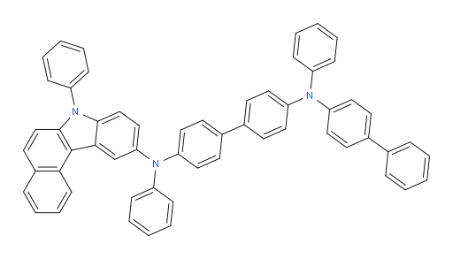 N4-([1,1'-biphenyl]-4-yl)-N4,N4'-diphenyl-N4'-(7-phenyl-7H-benzo[c]carbazol-10-yl)-[1,1'-biphenyl]-4,4'-diamine
