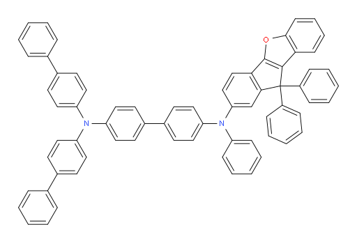 N4,N4-di([1,1'-biphenyl]-4-yl)-N4'-(10,10-diphenyl-10H-indeno[1,2-b]benzofuran-2-yl)-N4'-phenyl-[1,1'-biphenyl]-4,4'-diamine