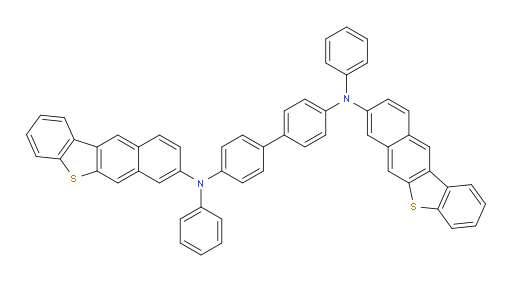 N4,N4'-bis(benzo[b]naphtho[2,3-d]thiophen-8-yl)-N4,N4'-diphenyl-[1,1'-biphenyl]-4,4'-diamine
