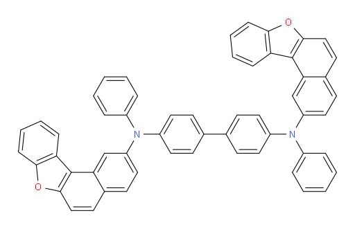 N4,N4'-bis(naphtho[2,1-b]benzofuran-2-yl)-N4,N4'-diphenyl-[1,1'-biphenyl]-4,4'-diamine