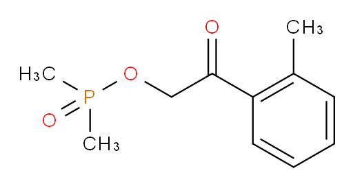 2-oxo-2-(o-tolyl)ethyl dimethylphosphinate
