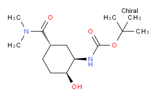 tert-butyl ((1R,2S,5S)-5-(dimethylcarbamoyl)-2-hydroxycyclohexyl)carbamate