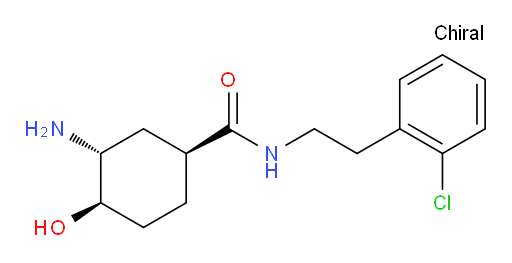 (1S,3R,4R)-3-amino-N-(2-chlorophenethyl)-4-hydroxycyclohexanecarboxamide