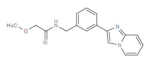 N-(3-(imidazo[1,2-a]pyridin-2-yl)benzyl)-2-methoxyacetamide