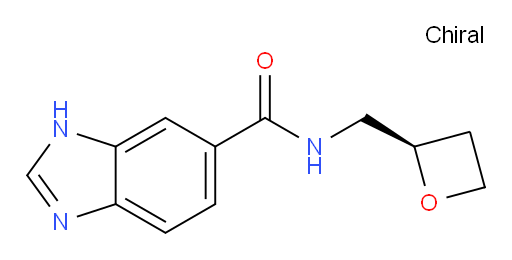 (R)-N-(oxetan-2-ylmethyl)-1H-benzo[d]imidazole-6-carboxamide