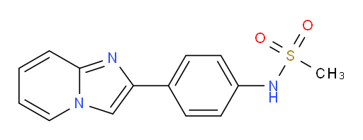 N-(4-(imidazo[1,2-a]pyridin-2-yl)phenyl)methanesulfonamide