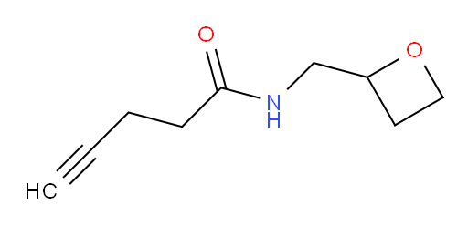 N-(oxetan-2-ylmethyl)pent-4-ynamide