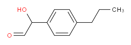 2-hydroxy-2-(4-propylphenyl)acetaldehyde