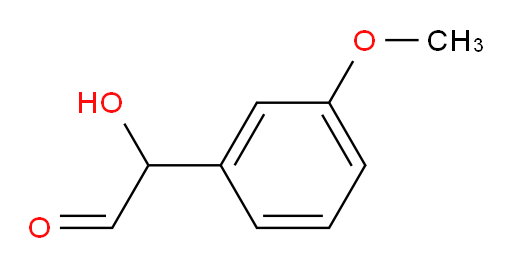 2-hydroxy-2-(3-methoxyphenyl)acetaldehyde
