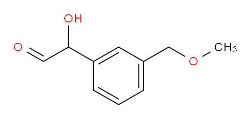 2-hydroxy-2-(3-(methoxymethyl)phenyl)acetaldehyde
