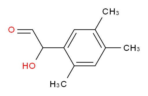 2-hydroxy-2-(2,4,5-trimethylphenyl)acetaldehyde