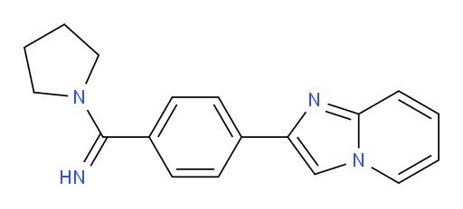 (4-(imidazo[1,2-a]pyridin-2-yl)phenyl)(pyrrolidin-1-yl)methanimine