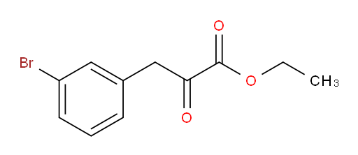 ethyl 3-(3-bromophenyl)-2-oxopropanoate