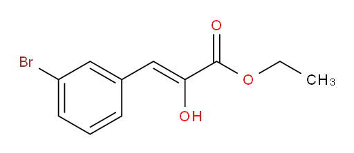 (Z)-ethyl 3-(3-bromophenyl)-2-hydroxyacrylate