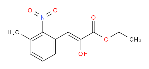 (Z)-ethyl 2-hydroxy-3-(3-methyl-2-nitrophenyl)acrylate