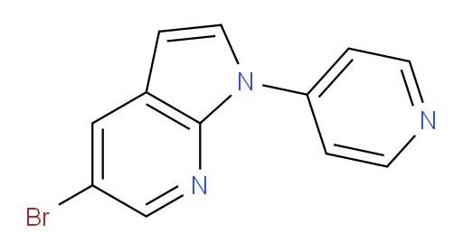 5-bromo-1-(pyridin-4-yl)-1H-pyrrolo[2,3-b]pyridine