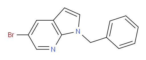 1-benzyl-5-bromo-1H-pyrrolo[2,3-b]pyridine