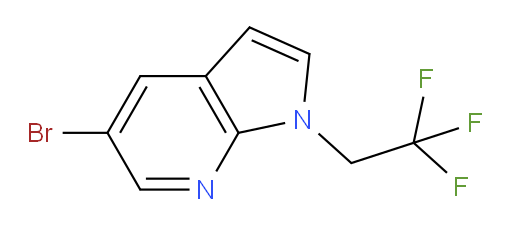 5-bromo-1-(2,2,2-trifluoroethyl)-1H-pyrrolo[2,3-b]pyridine