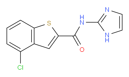 4-chloro-N-(1H-imidazol-2-yl)benzo[b]thiophene-2-carboxamide