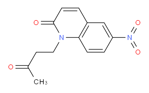 6-nitro-1-(3-oxobutyl)quinolin-2(1H)-one