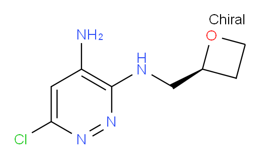 (S)-6-chloro-N3-(oxetan-2-ylmethyl)pyridazine-3,4-diamine