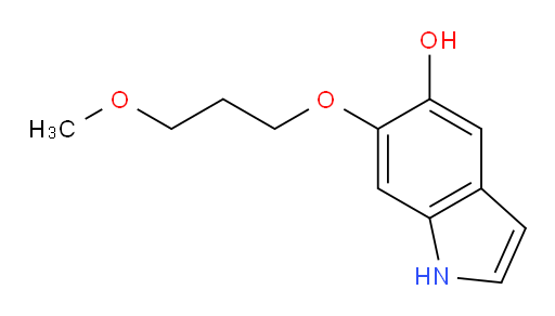 6-(3-methoxypropoxy)-1H-indol-5-ol