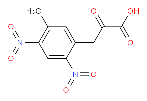 3-(5-methyl-2,4-dinitrophenyl)-2-oxopropanoic acid