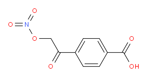 4-(2-(nitrooxy)acetyl)benzoic acid