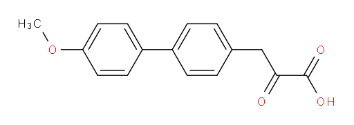 3-(4'-methoxy-[1,1'-biphenyl]-4-yl)-2-oxopropanoic acid