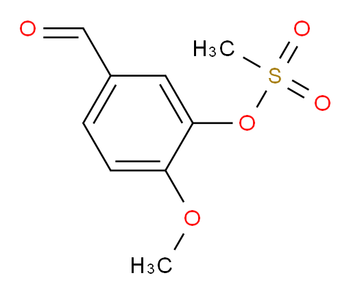 5-formyl-2-methoxyphenyl methanesulfonate